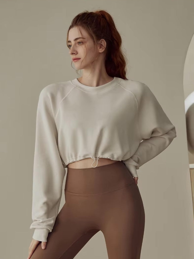 カラフルクロップドスウェット