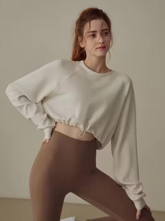 カラフルクロップドスウェット