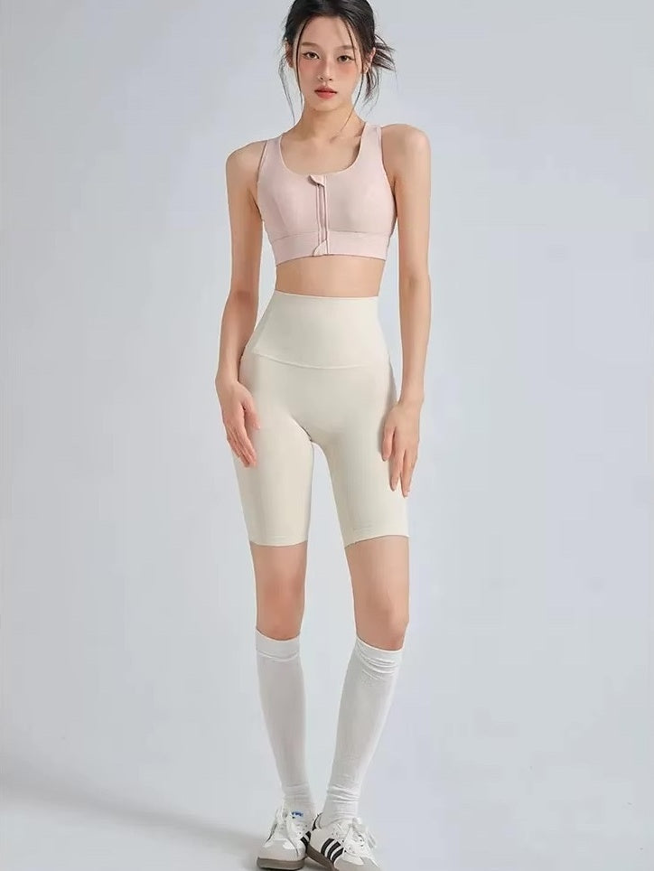 フロントジップ・サポートスポーツブラ