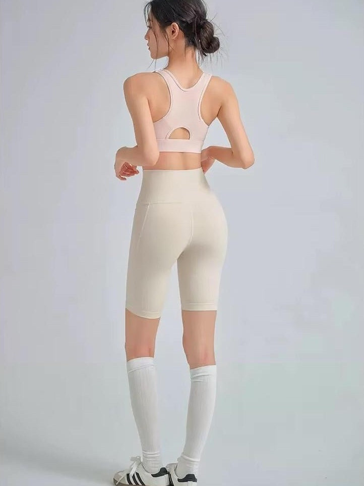 フロントジップ・サポートスポーツブラ