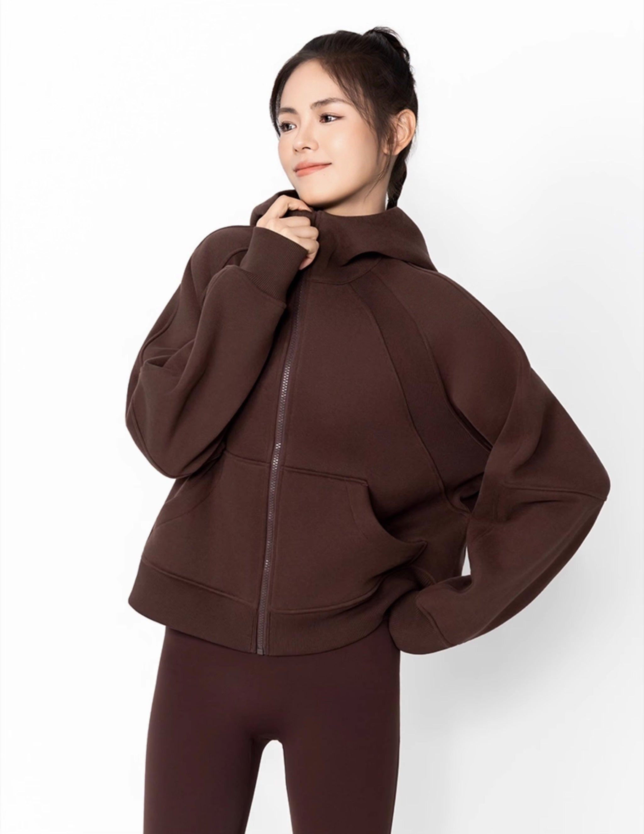 プレミアムボリュームスリーブパーカー