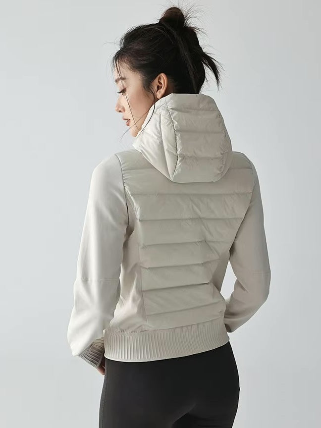ライトダウンフーディージャケット