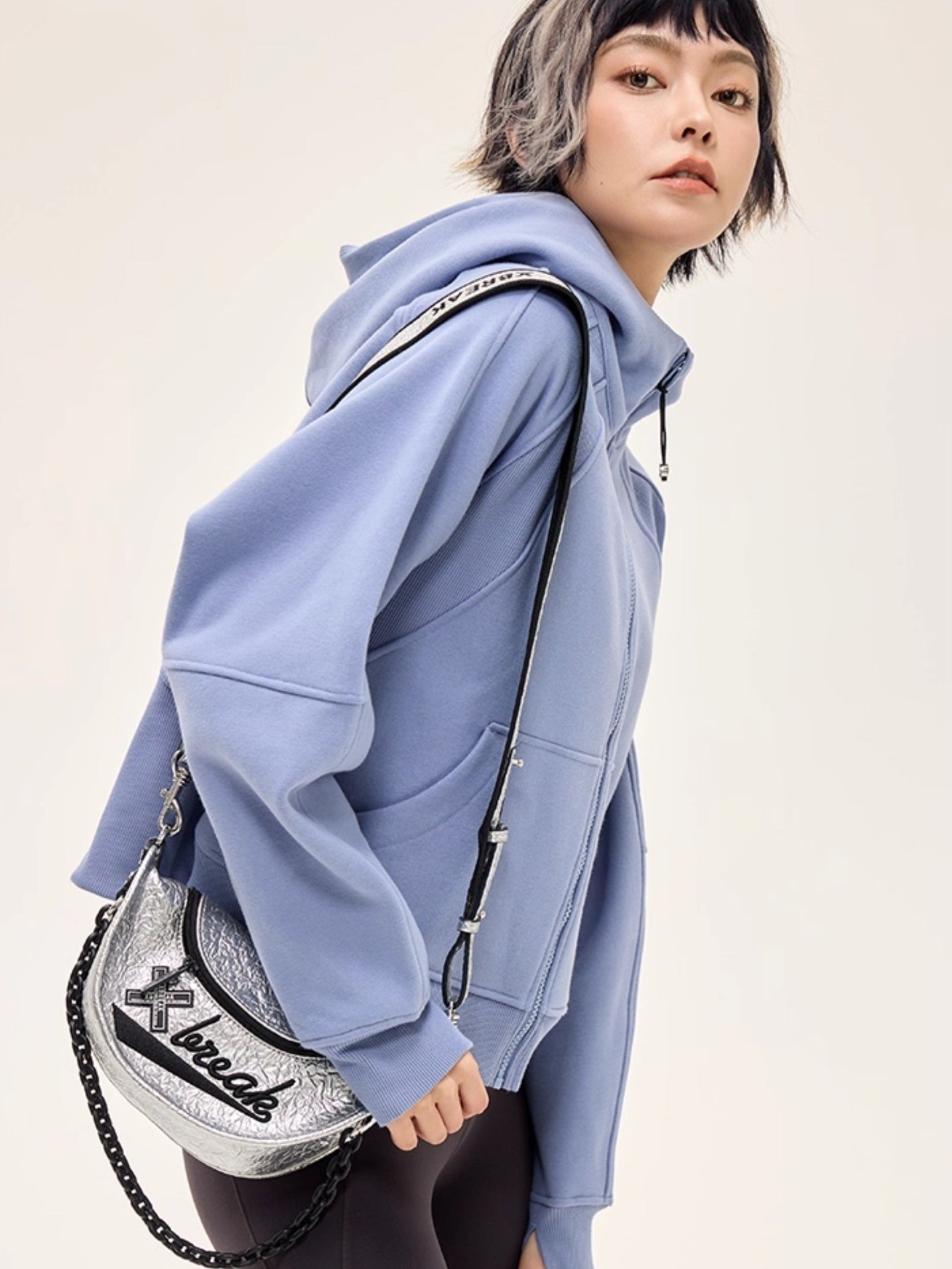 プレミアムボリュームスリーブパーカー