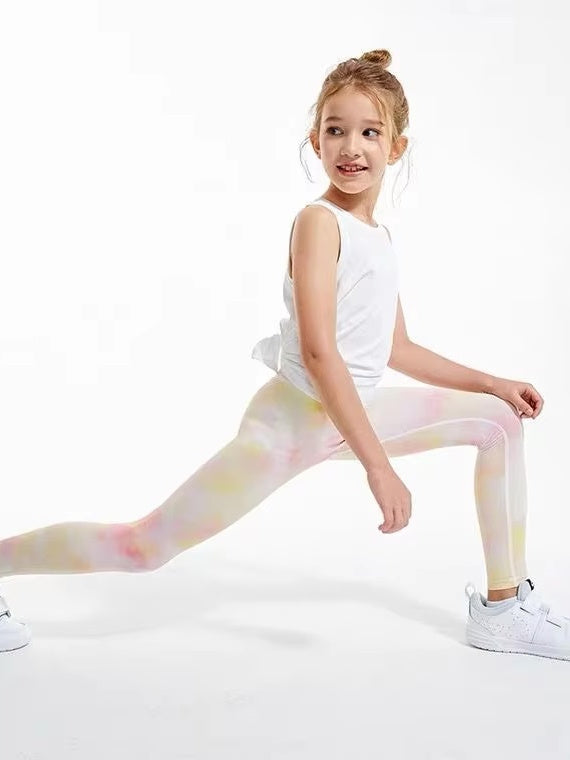 ジュニアカラフル＆ベーシック ストレッチレギンス