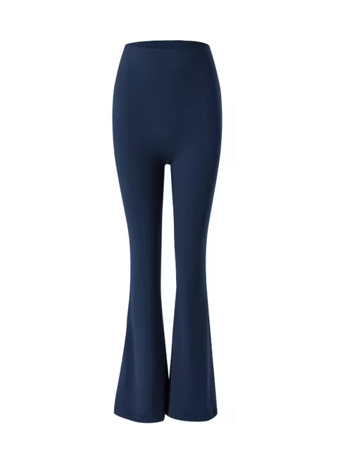 ハイウエスト フレアフィットレギンス