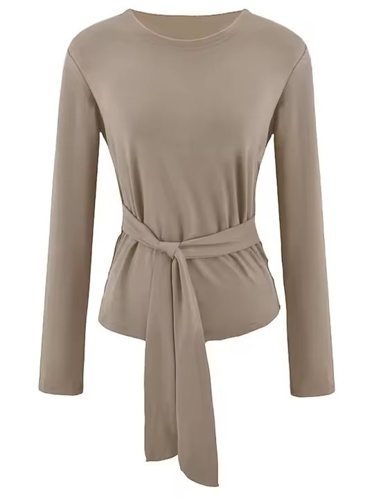 リボンタイルーズフィットチュニック