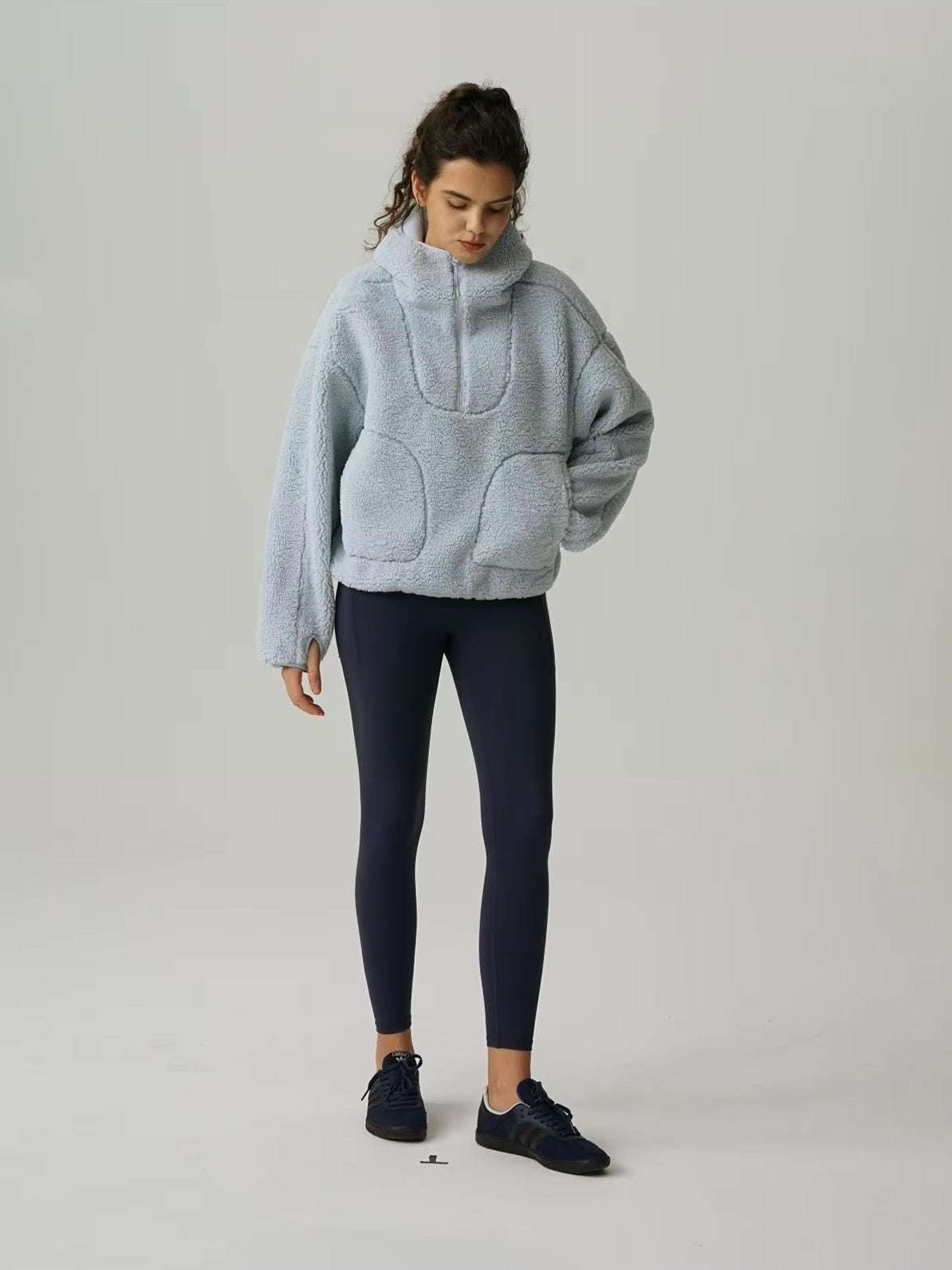 ハイネックフリースジャケット