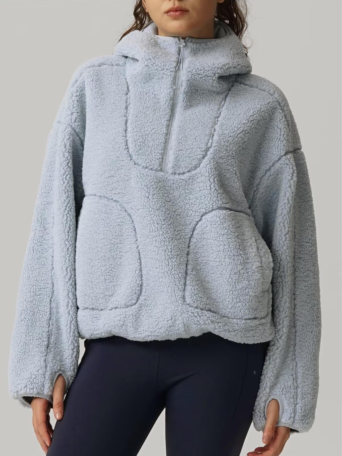 ハイネックフリースジャケット