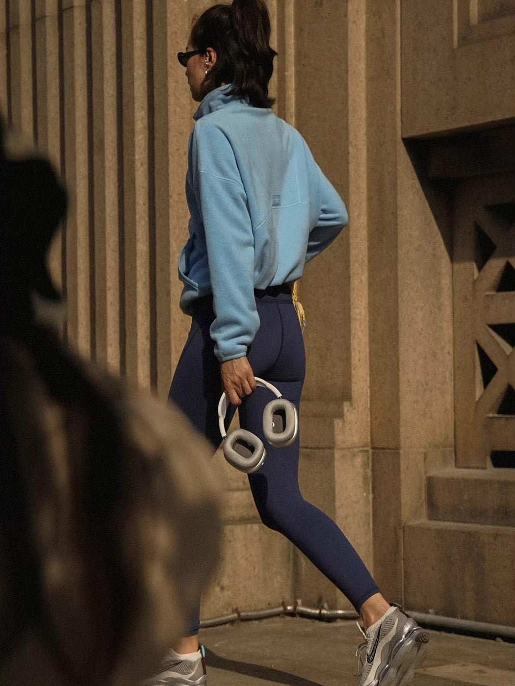 ソフトボア ハーフジップ プルオーバー