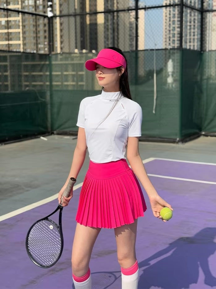 フレッシュピンク・テニスウェア