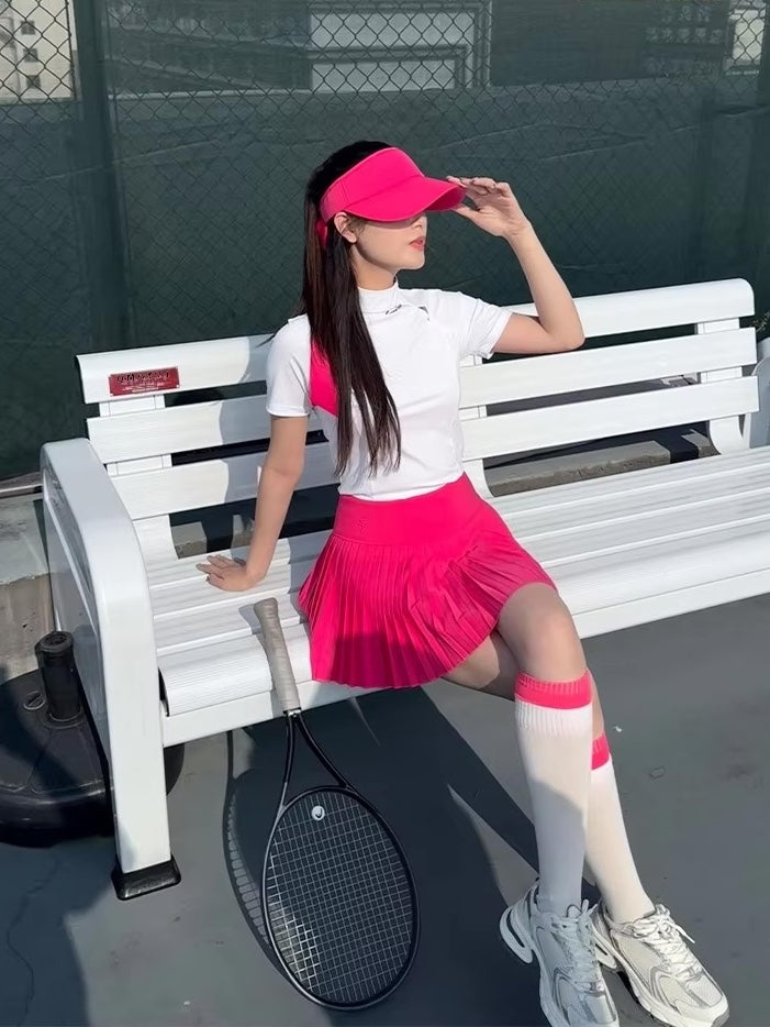 フレッシュピンク・テニスウェア