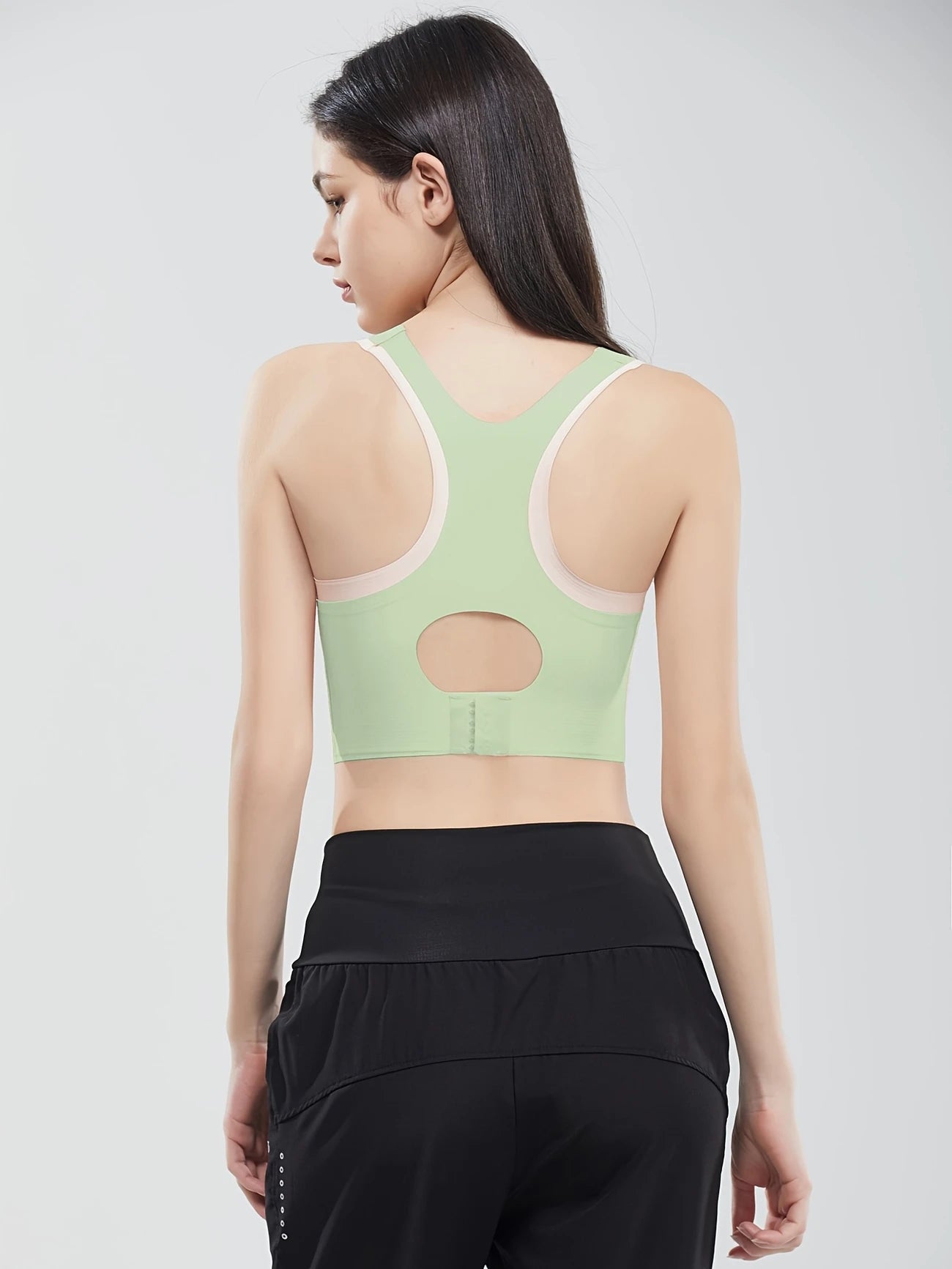 ハイサポートバックオープンシームレスブラ