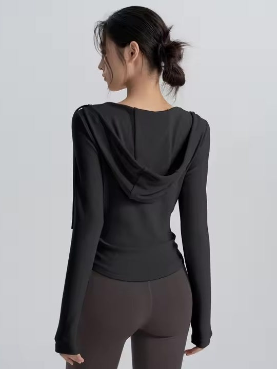 ラップデザインフーディトップス