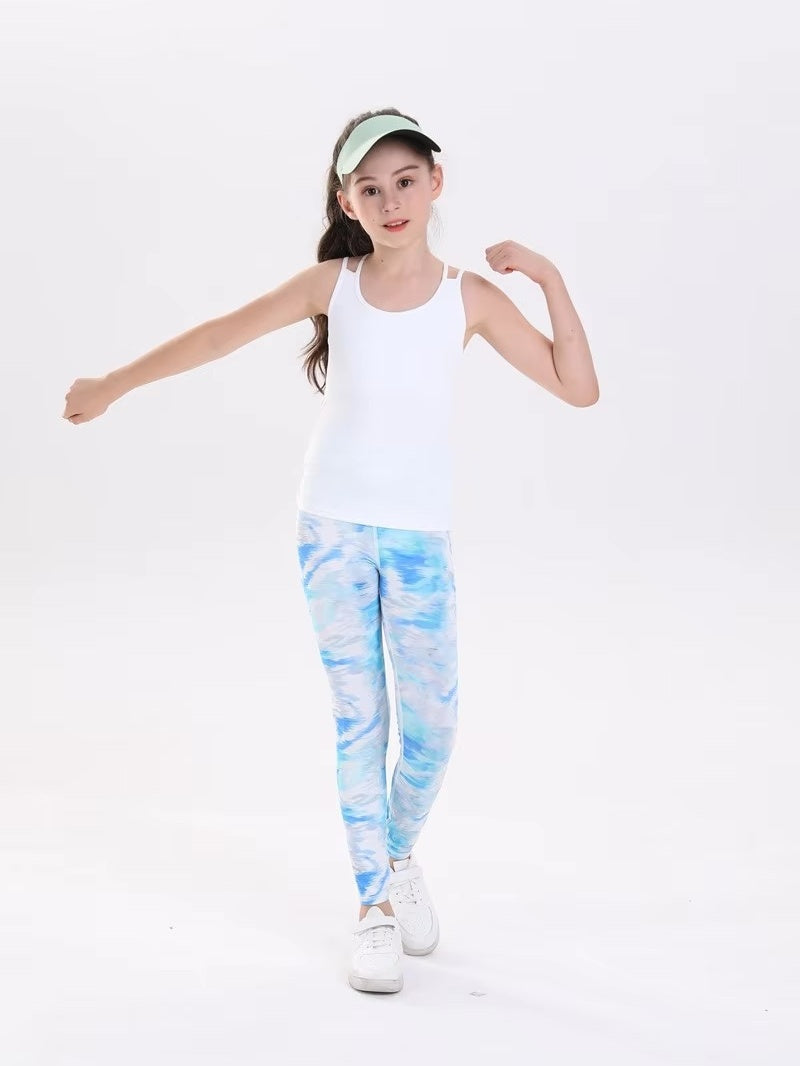 アクティブマーブル キャミ＆レギンス