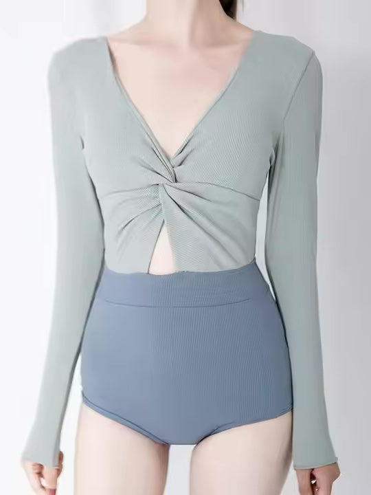 ツートーンスタイルアップワンピース