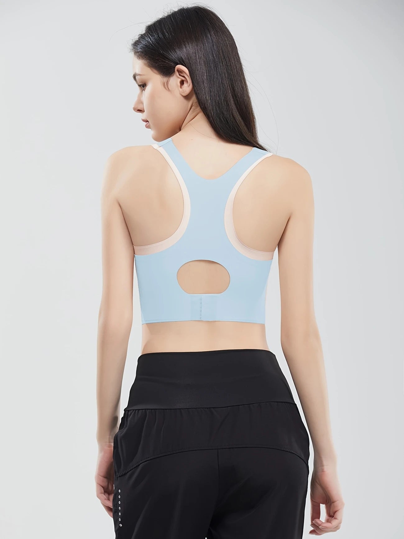 ハイサポートバックオープンシームレスブラ