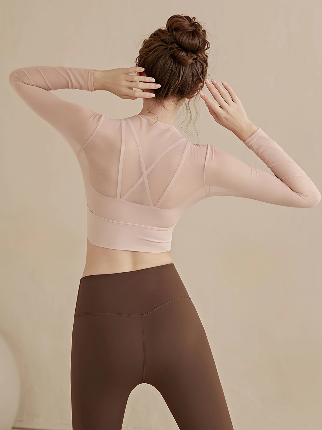 シームレスロングスリーブシャツ