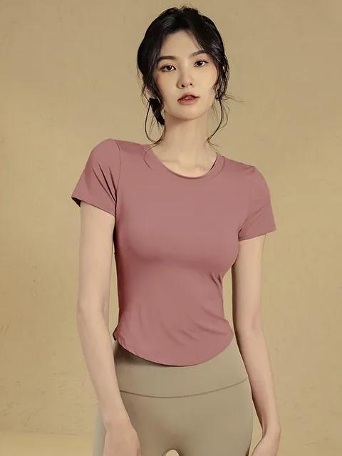 バックデザインベーシックTシャツ