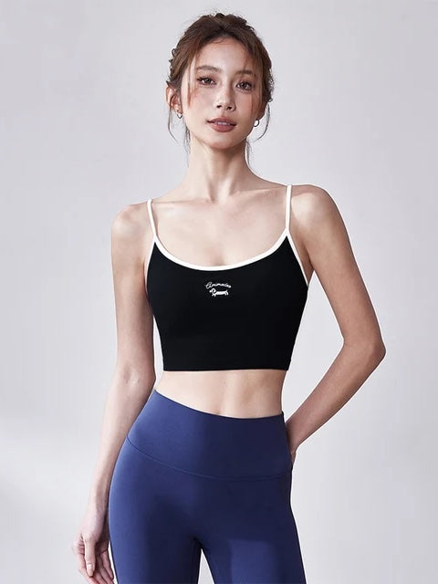 スポーティーフィットクロップドキャミソール