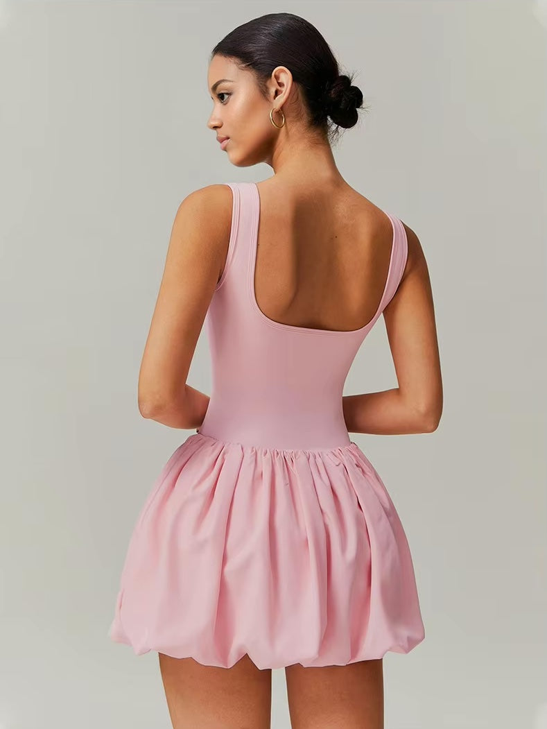 エアリーフレア・パフワンピース