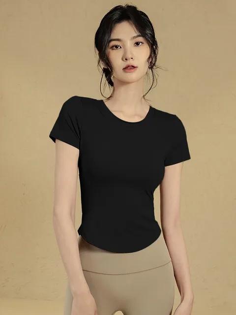 バックデザインベーシックTシャツ