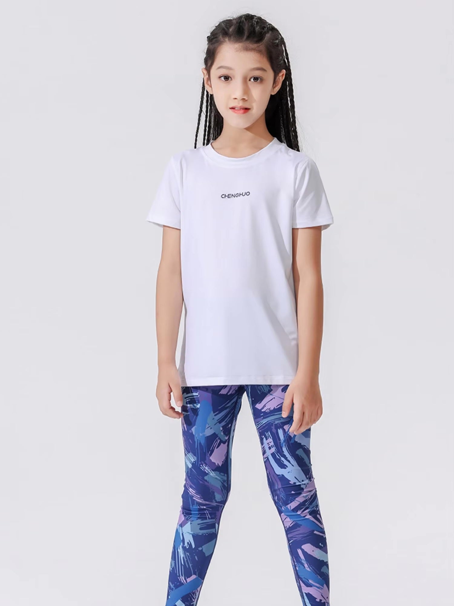 キッズハイストレッチ速乾Tシャツ