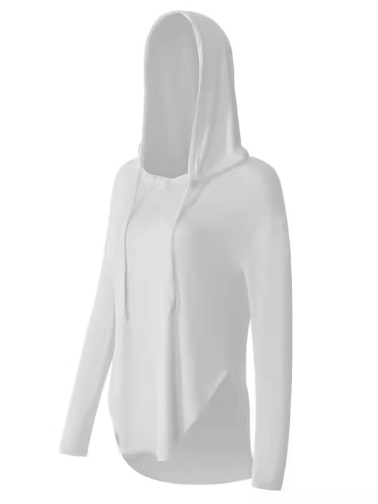 ヘンリーネック フーディトップス