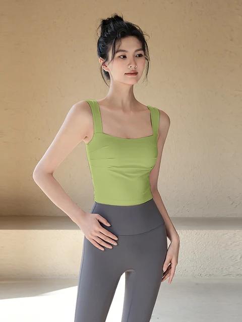 サポートフィット ヨガタンクトップ