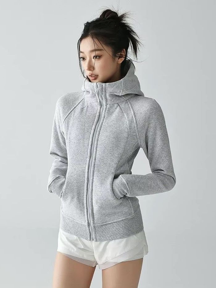 マルチカラーフィットパーカー