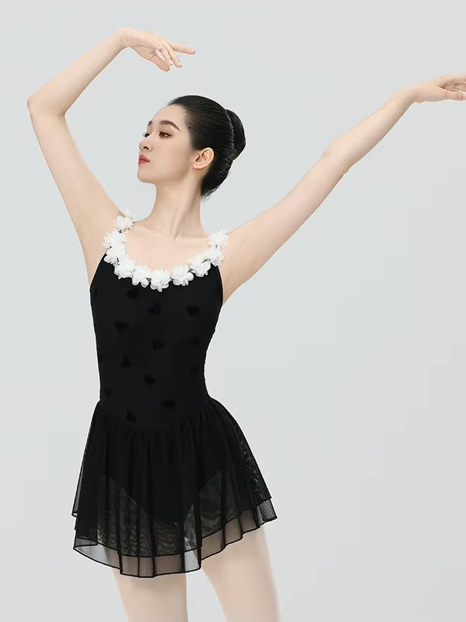 ノワールブロッサムレオタード