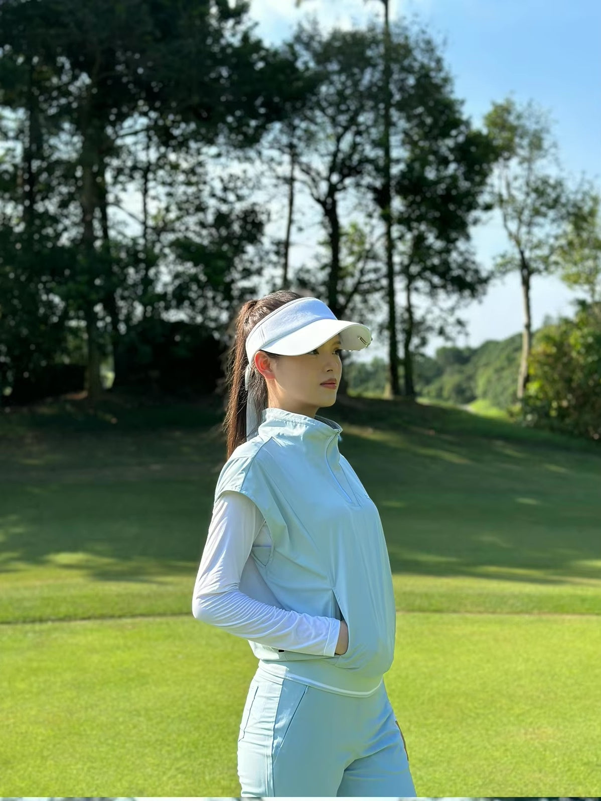 ミントシャイン ゴルフトップ／スカート