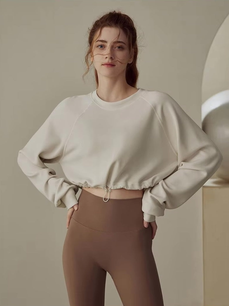 カラフルクロップドスウェット